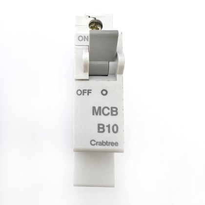 Crabtree Starbreaker Series 1 B10 10A 10 Amp MCB Circuit Breaker Type B